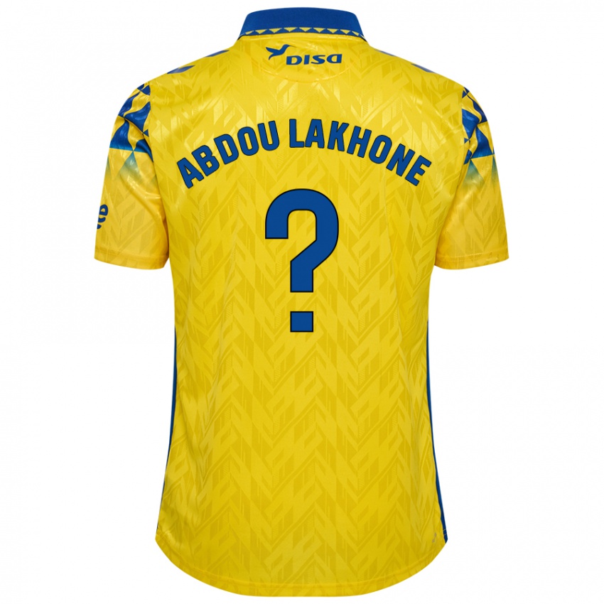 Criança Camisola Pape Abdou Lakhone #0 Azul Amarelo Principal 2024/25 Camisa Brasil