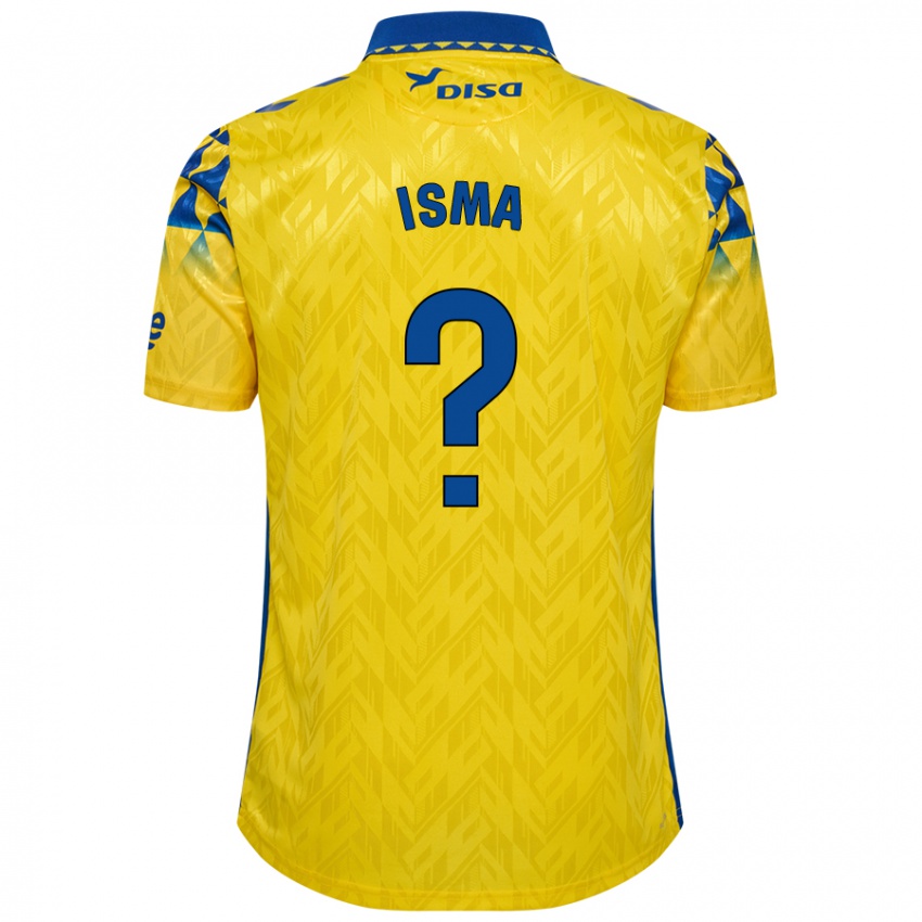 Criança Camisola Isma Hernández #0 Azul Amarelo Principal 2024/25 Camisa Brasil