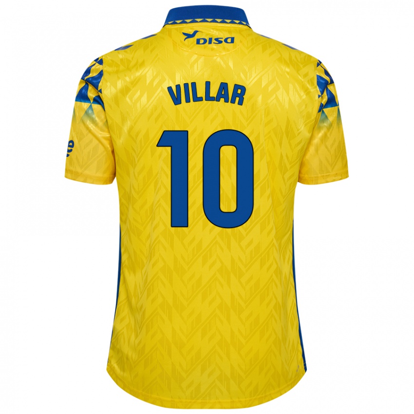 Criança Camisola Andy Villar #10 Azul Amarelo Principal 2024/25 Camisa Brasil