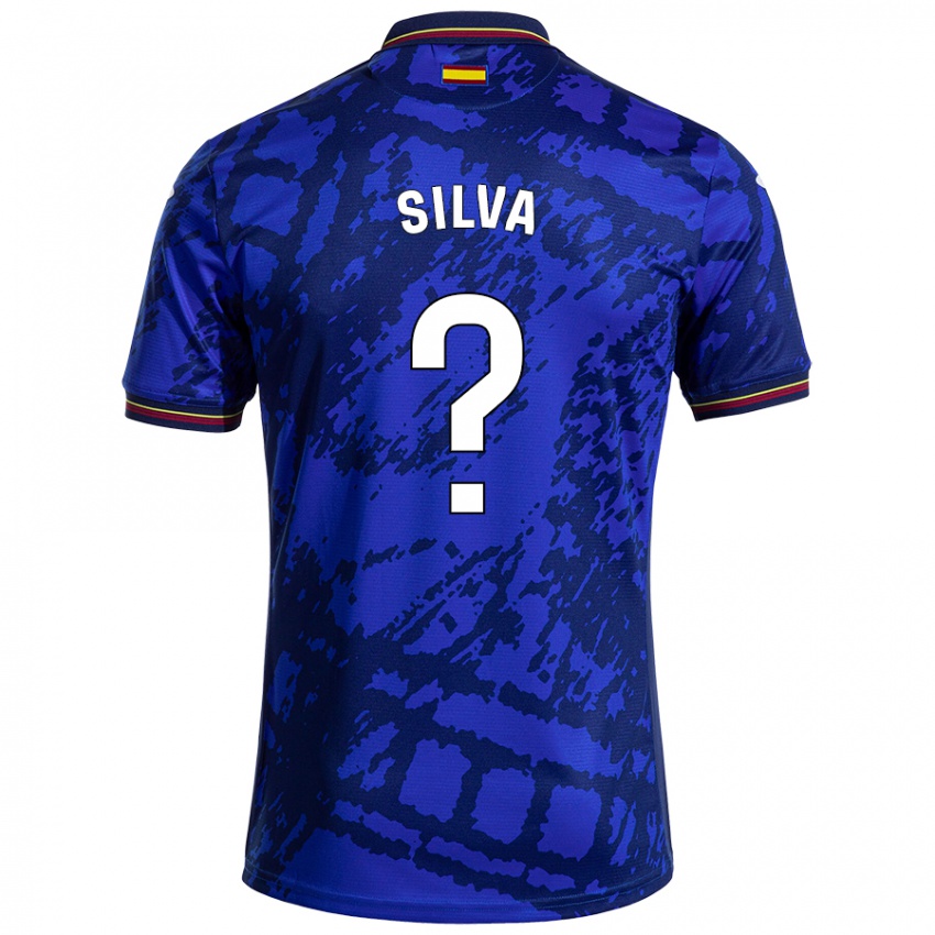 Criança Camisola Jonathan Silva #0 Azul Mais Escuro Principal 2024/25 Camisa Brasil