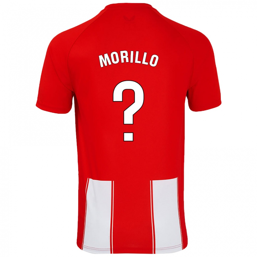 Criança Camisola Manu Morillo #0 Branco Vermelho Principal 2024/25 Camisa Brasil