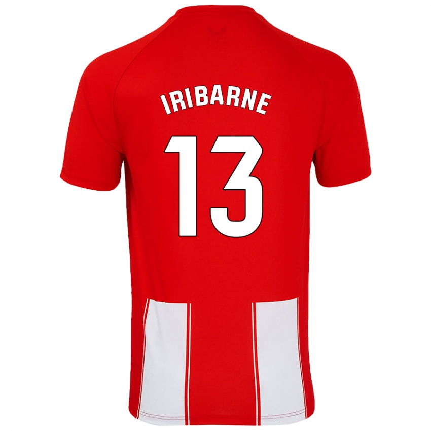 Criança Camisola Bruno Iribarne #13 Branco Vermelho Principal 2024/25 Camisa Brasil