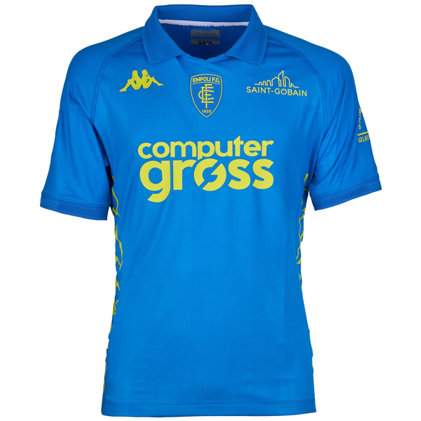 Criança Camisola Valerio Biagini #0 Azul Principal 2024/25 Camisa Brasil