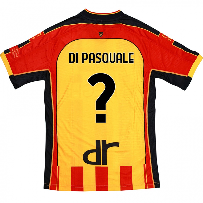 Criança Camisola Alessandro Di Pasquale #0 Vermelho Amarelo Principal 2024/25 Camisa Brasil