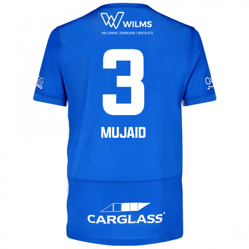 Criança Camisola Mujaid Sadick #3 Azul Principal 2024/25 Camisa Brasil