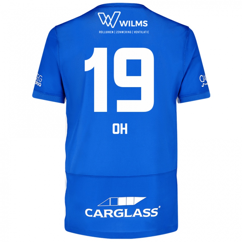 Criança Camisola Hyeon-Gyu Oh #19 Azul Principal 2024/25 Camisa Brasil