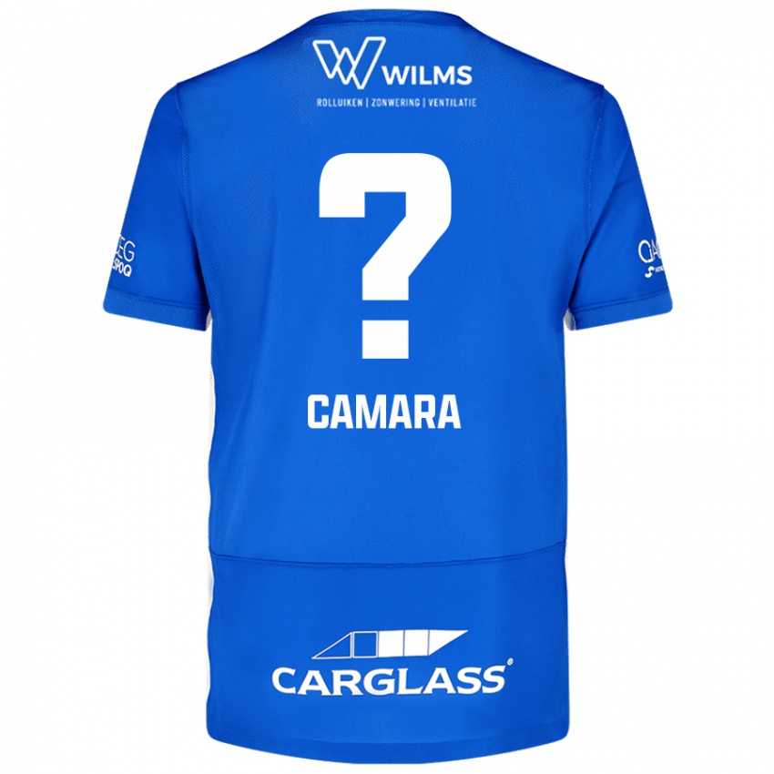 Criança Camisola Ali Camara #0 Azul Principal 2024/25 Camisa Brasil