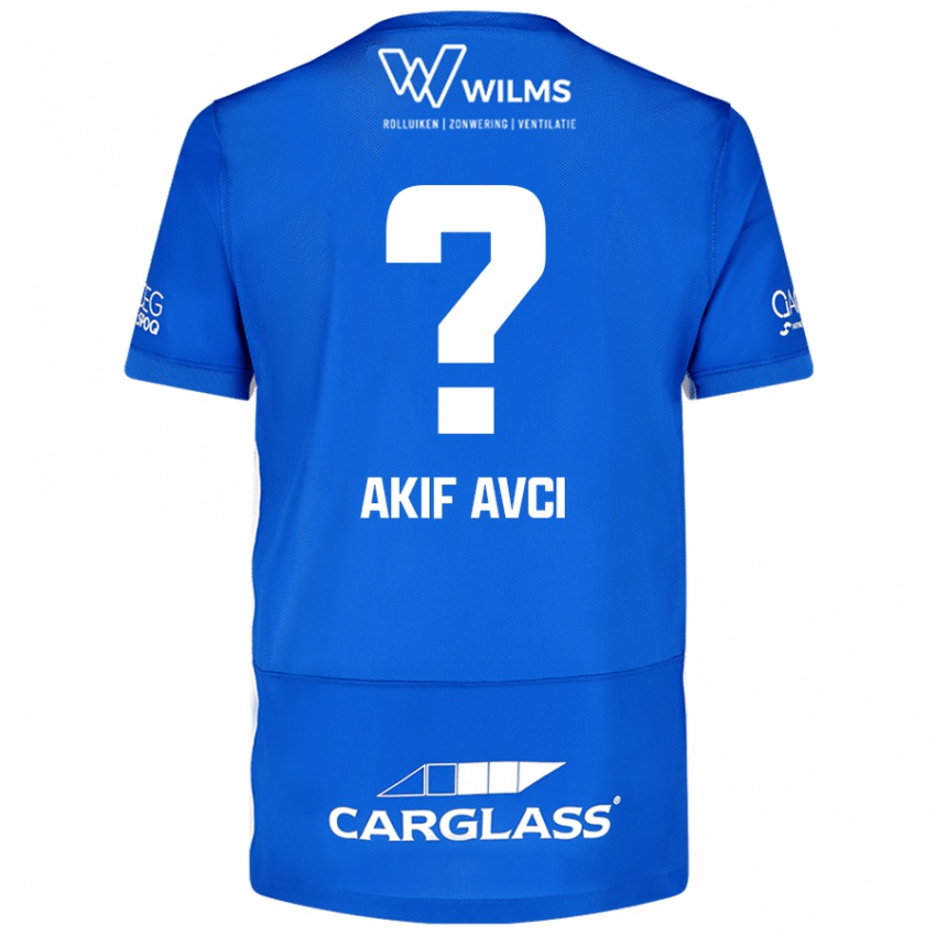 Criança Camisola Muhammed Akif Avcı #0 Azul Principal 2024/25 Camisa Brasil