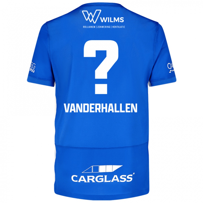 Criança Camisola Yari Vanderhallen #0 Azul Principal 2024/25 Camisa Brasil