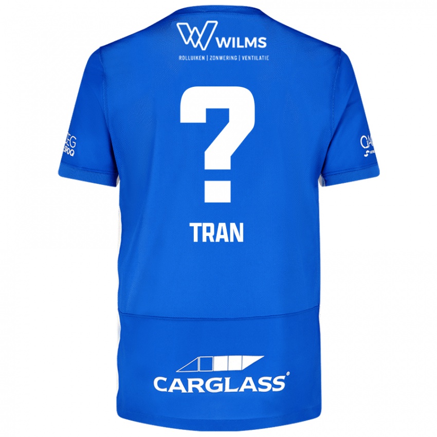 Criança Camisola Lenn-Minh Tran #0 Azul Principal 2024/25 Camisa Brasil