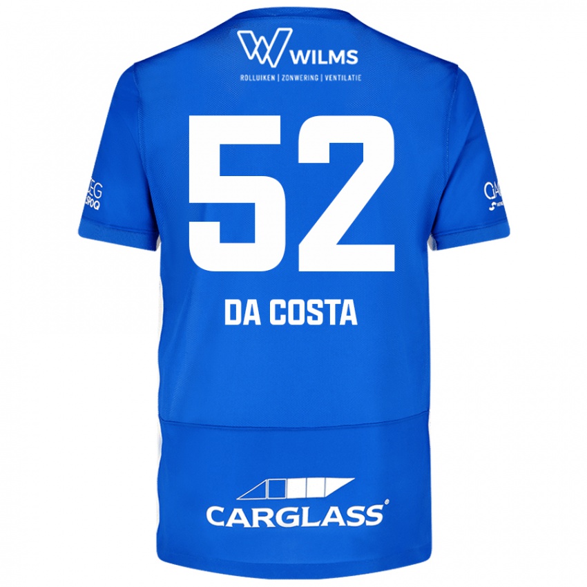 Criança Camisola Wilson Da Costa #52 Azul Principal 2024/25 Camisa Brasil