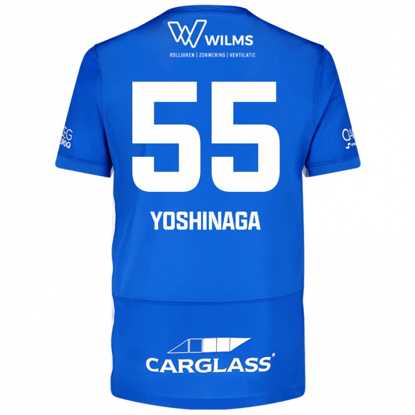 Criança Camisola Yumeki Yoshinaga #55 Azul Principal 2024/25 Camisa Brasil