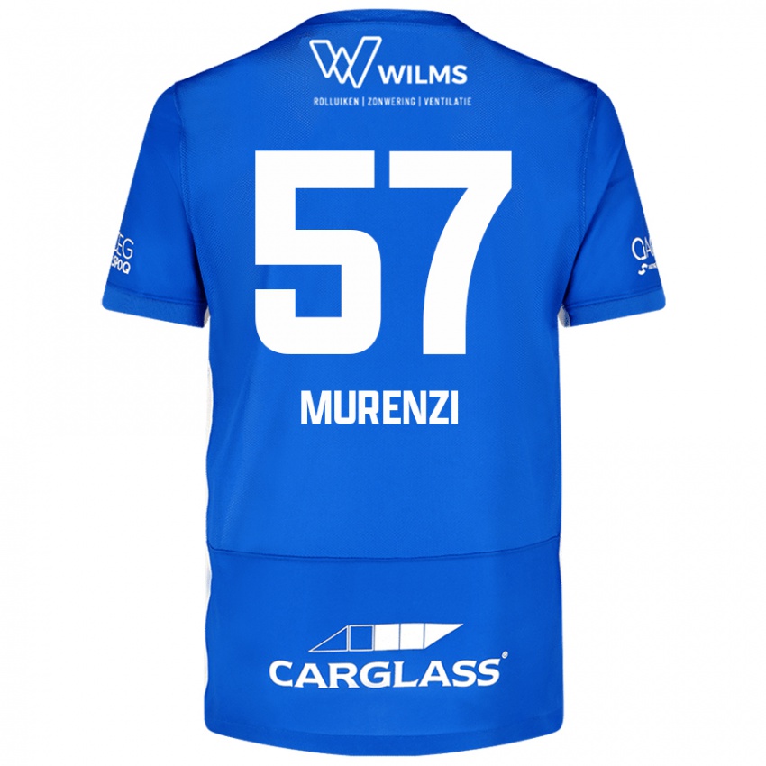 Criança Camisola Aaron Murenzi #57 Azul Principal 2024/25 Camisa Brasil