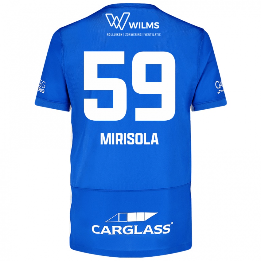 Criança Camisola Robin Mirisola #59 Azul Principal 2024/25 Camisa Brasil