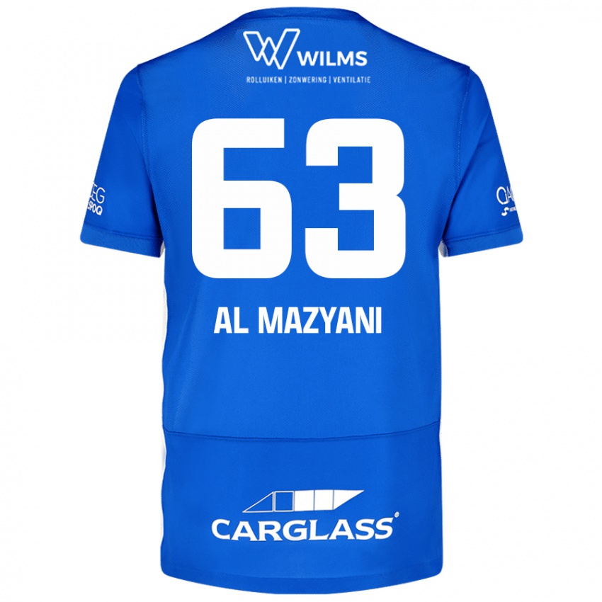 Criança Camisola Faissal Al Mazyani #63 Azul Principal 2024/25 Camisa Brasil