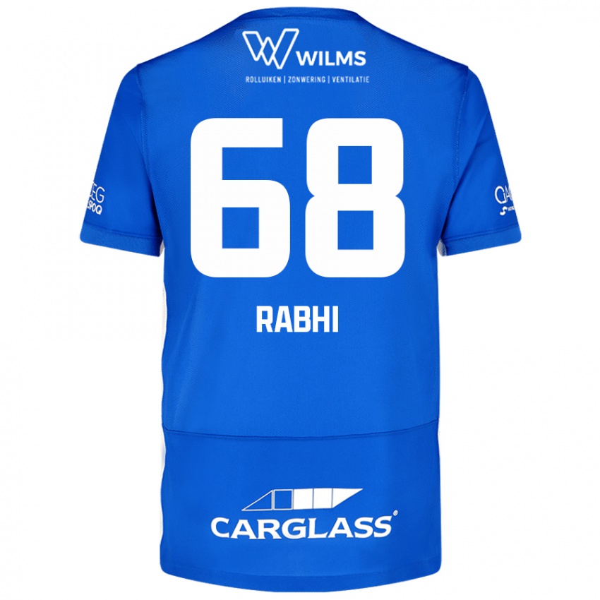 Criança Camisola Ayman Rabhi #68 Azul Principal 2024/25 Camisa Brasil