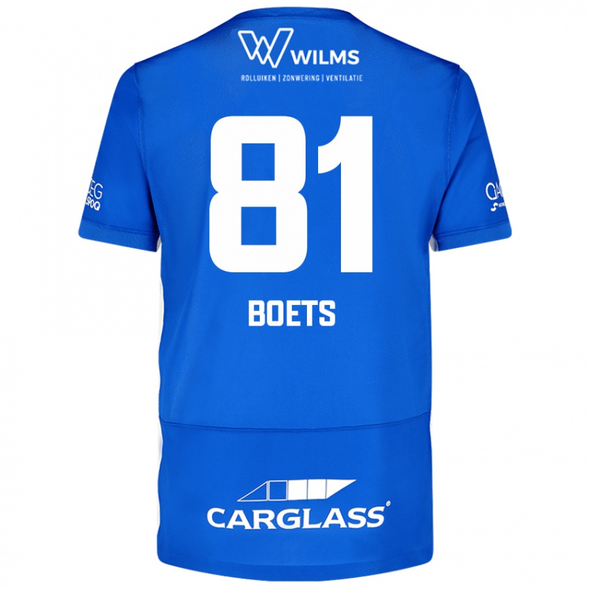 Criança Camisola Keo Boets #81 Azul Principal 2024/25 Camisa Brasil