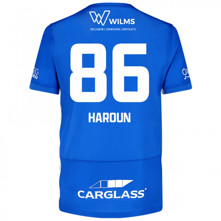 Criança Camisola Kenan Haroun #86 Azul Principal 2024/25 Camisa Brasil