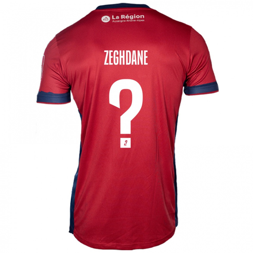 Criança Camisola Merwan Zeghdane #0 Ligeiro Bordeaux Principal 2024/25 Camisa Brasil