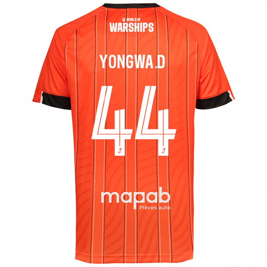 Criança Camisola Darlin Yongwa #44 Laranja Principal 2024/25 Camisa Brasil