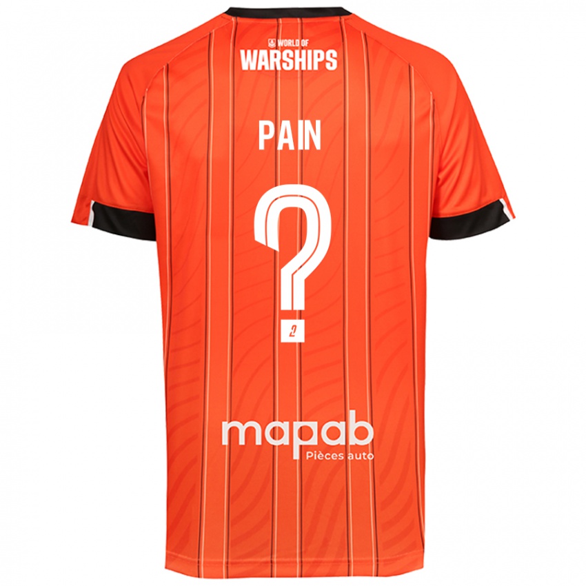 Criança Camisola Ilan Pain #0 Laranja Principal 2024/25 Camisa Brasil