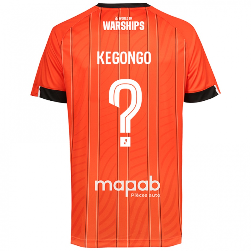 Criança Camisola Clarence Kegongo #0 Laranja Principal 2024/25 Camisa Brasil