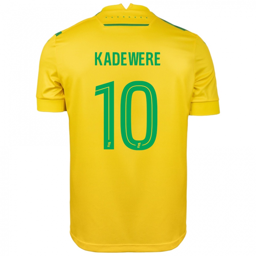 Criança Camisola Tino Kadewere #10 Verde Amarelo Principal 2024/25 Camisa Brasil