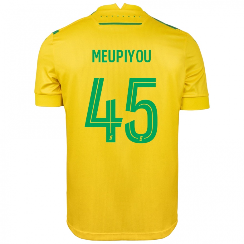 Criança Camisola Bastien Meupiyou #45 Verde Amarelo Principal 2024/25 Camisa Brasil