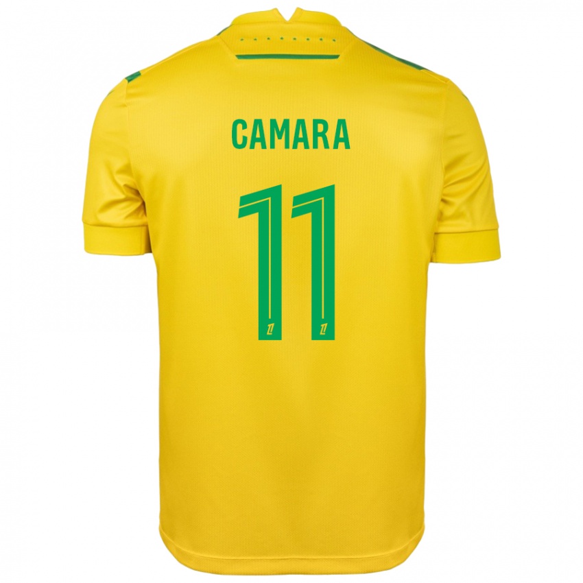 Criança Camisola Aboubacar Camara #11 Verde Amarelo Principal 2024/25 Camisa Brasil