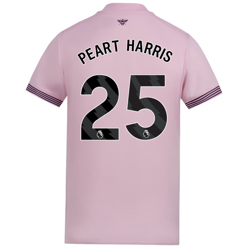 Criança Camisola Myles Peart-Harris #25 Cor-De-Rosa Alternativa 2024/25 Camisa Brasil