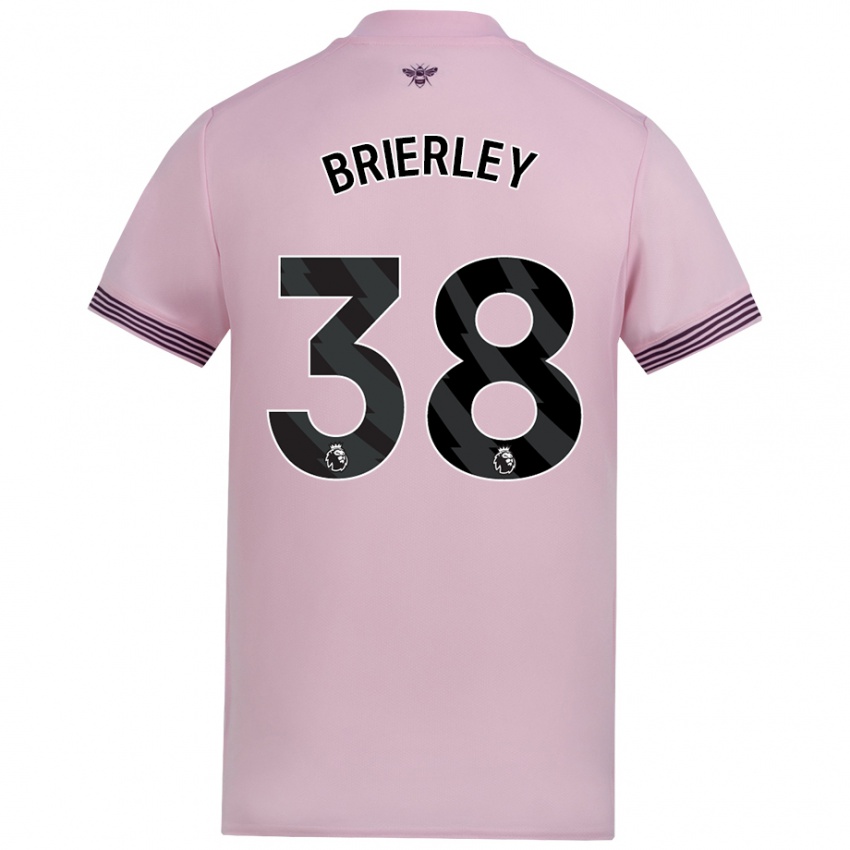 Criança Camisola Ethan Brierley #38 Cor-De-Rosa Alternativa 2024/25 Camisa Brasil