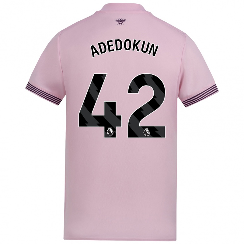 Criança Camisola Val Adedokun #42 Cor-De-Rosa Alternativa 2024/25 Camisa Brasil