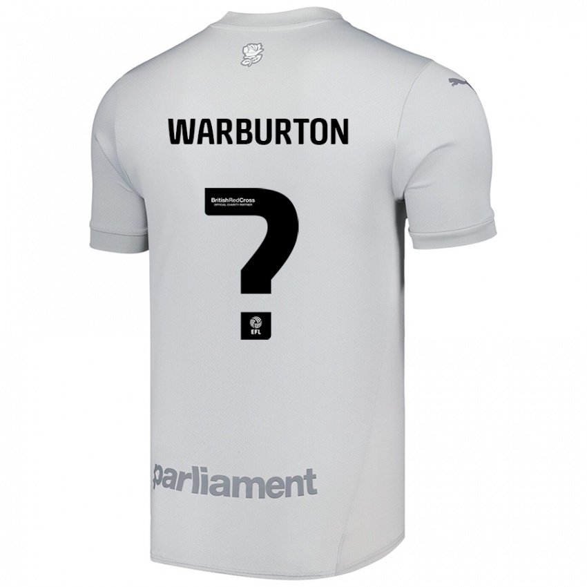 Criança Camisola Owen Warburton #0 Cinza Prateado Alternativa 2024/25 Camisa Brasil