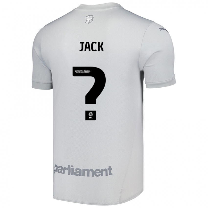 Criança Camisola Jack Woodcock #0 Cinza Prateado Alternativa 2024/25 Camisa Brasil