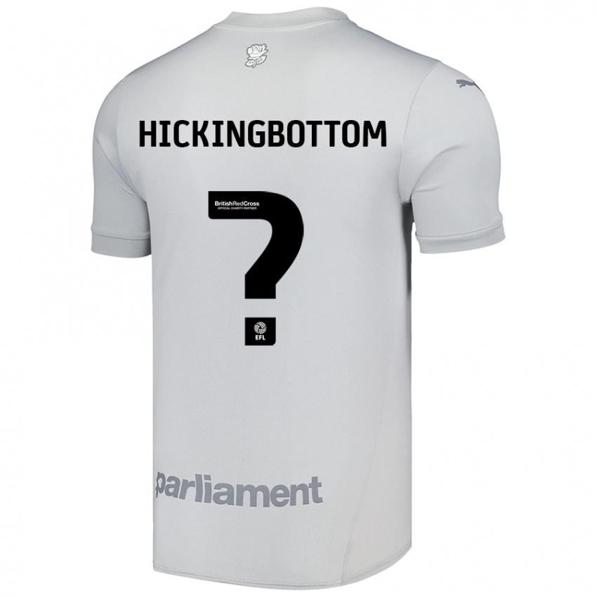 Criança Camisola Charlie Hickingbottom #0 Cinza Prateado Alternativa 2024/25 Camisa Brasil