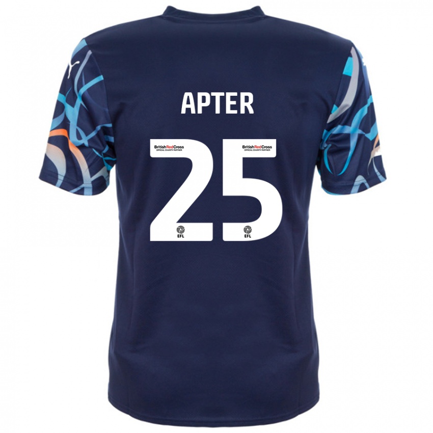 Criança Camisola Rob Apter #25 Azul Marinho Alternativa 2024/25 Camisa Brasil