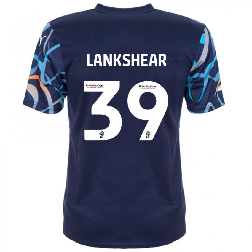 Criança Camisola Alex Lankshear #39 Azul Marinho Alternativa 2024/25 Camisa Brasil