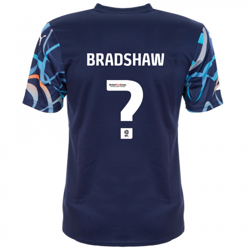 Criança Camisola Ashleigh Bradshaw #0 Azul Marinho Alternativa 2024/25 Camisa Brasil