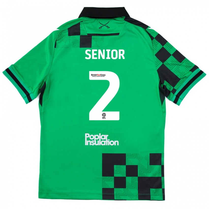 Criança Camisola Joel Senior #2 Preto Verde Alternativa 2024/25 Camisa Brasil