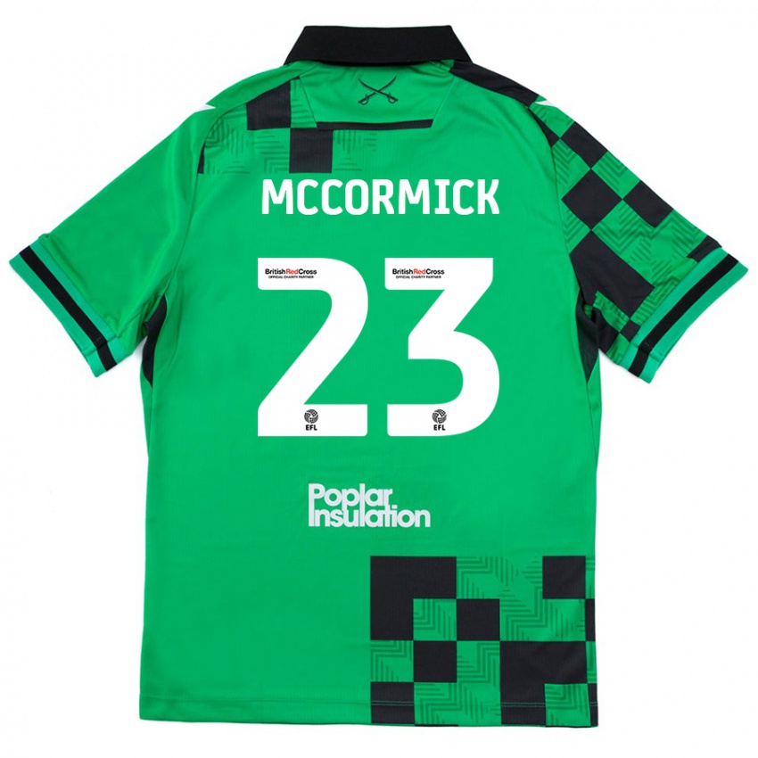 Criança Camisola Luke Mccormick #23 Preto Verde Alternativa 2024/25 Camisa Brasil