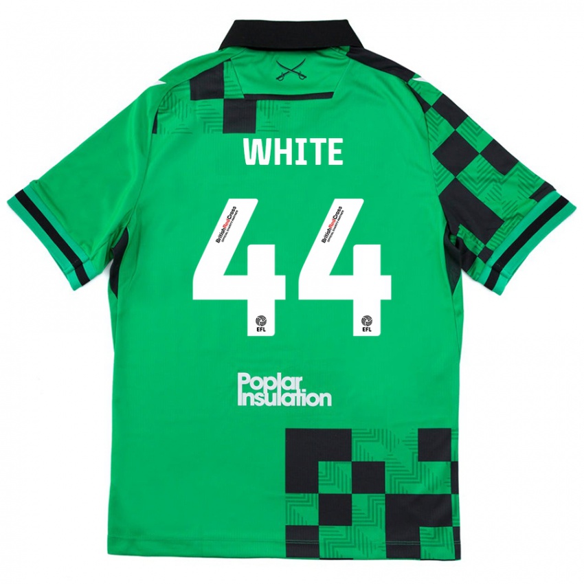 Criança Camisola Charlie White #44 Preto Verde Alternativa 2024/25 Camisa Brasil