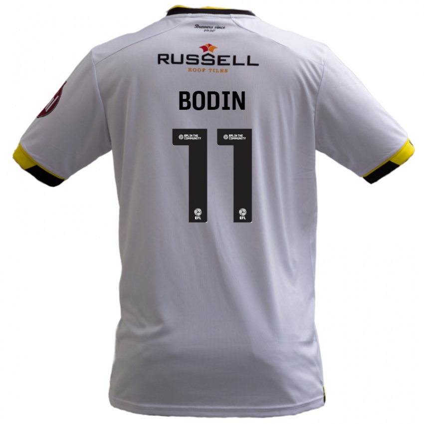 Criança Camisola Billy Bodin #11 Branco Alternativa 2024/25 Camisa Brasil