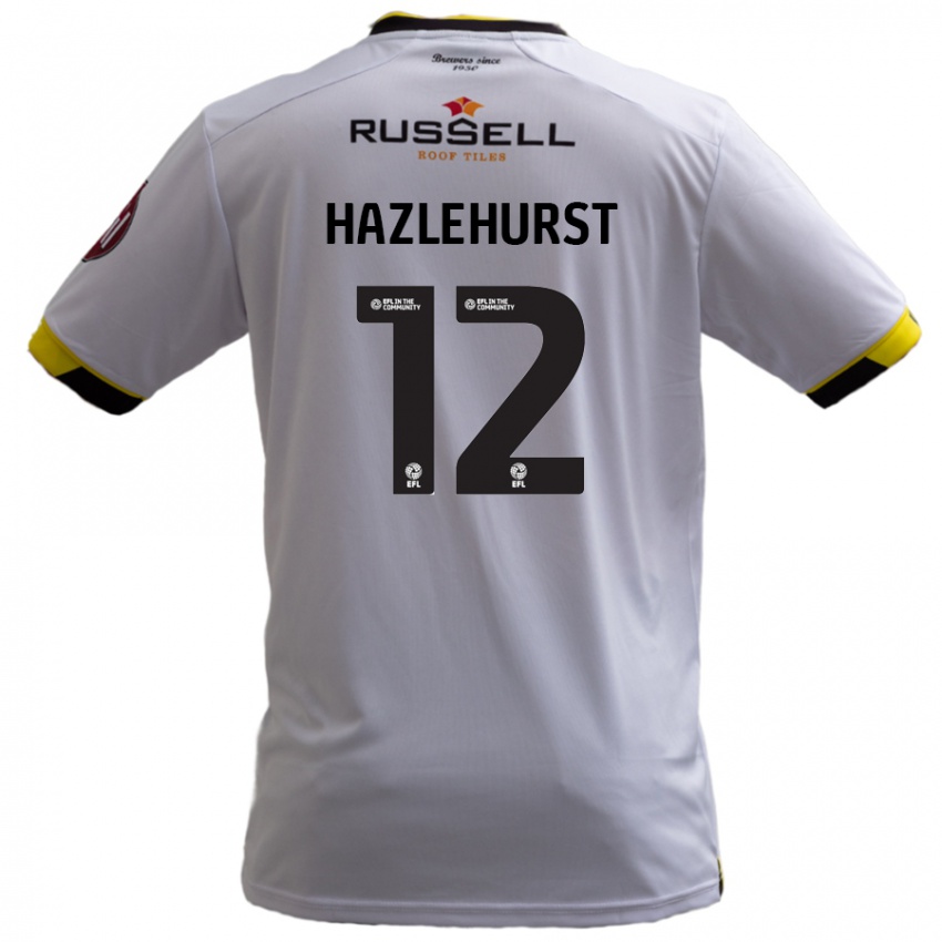 Criança Camisola Jack Hazlehurst #12 Branco Alternativa 2024/25 Camisa Brasil