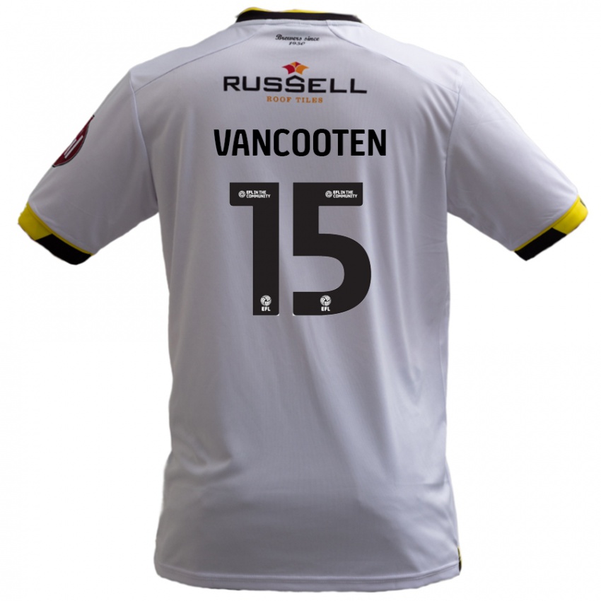 Criança Camisola Terence Vancooten #15 Branco Alternativa 2024/25 Camisa Brasil