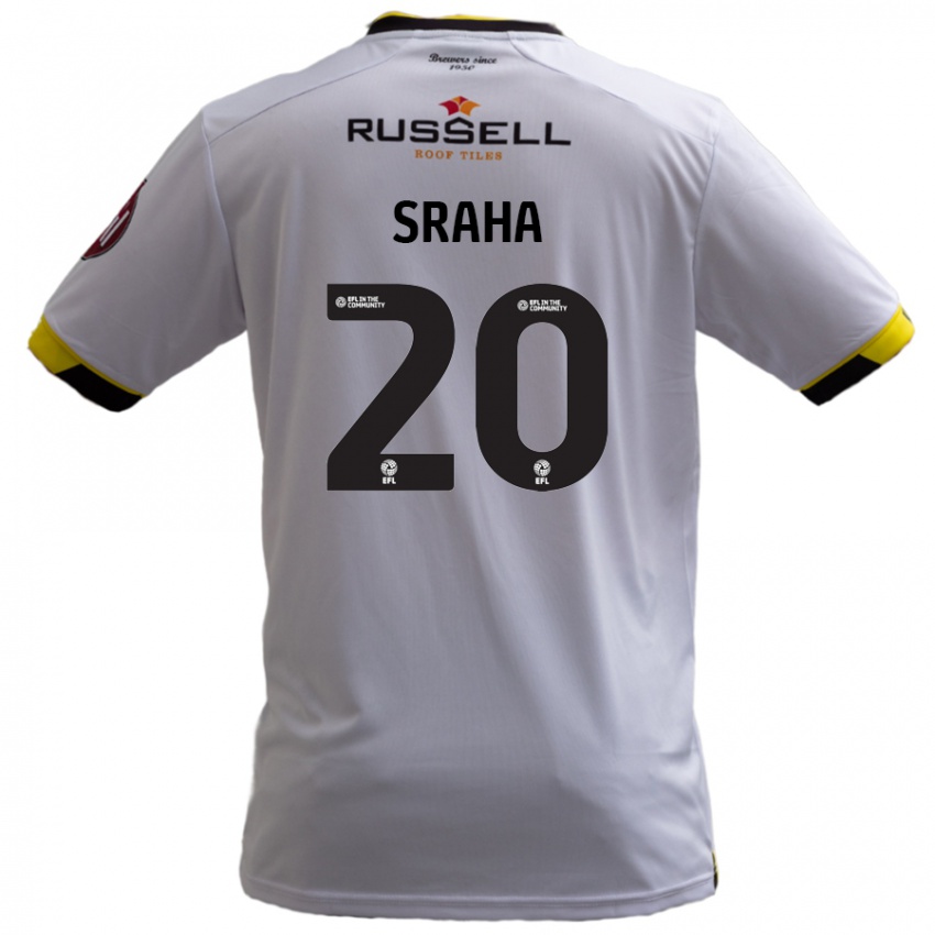 Criança Camisola Jason Sraha #20 Branco Alternativa 2024/25 Camisa Brasil