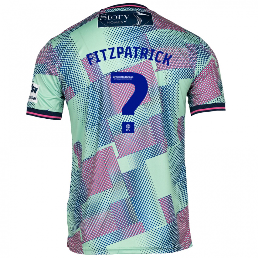 Criança Camisola Aran Fitzpatrick #0 Verde Alternativa 2024/25 Camisa Brasil