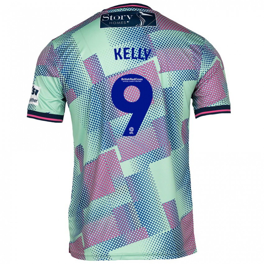 Criança Camisola Georgie Kelly #9 Verde Alternativa 2024/25 Camisa Brasil