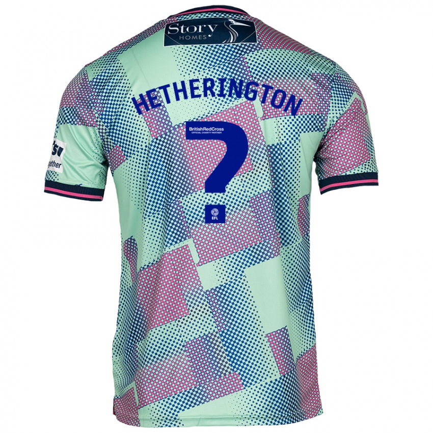 Criança Camisola Sam Hetherington #0 Verde Alternativa 2024/25 Camisa Brasil