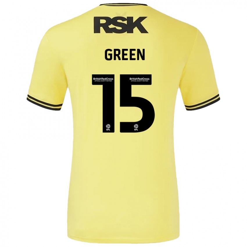 Criança Camisola Kayleigh Green #15 Amarelo Preto Alternativa 2024/25 Camisa Brasil