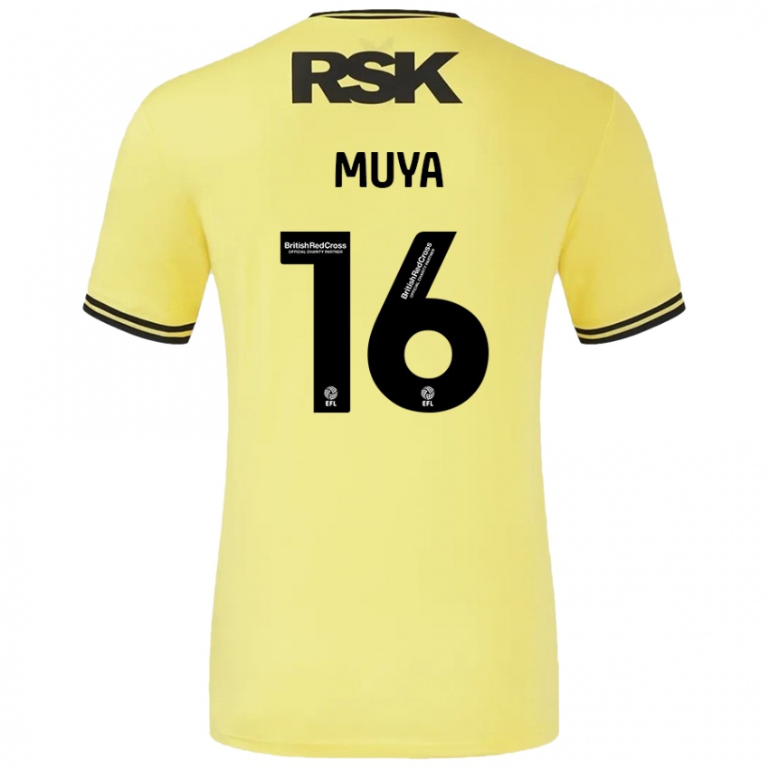 Criança Camisola Karin Muya #16 Amarelo Preto Alternativa 2024/25 Camisa Brasil